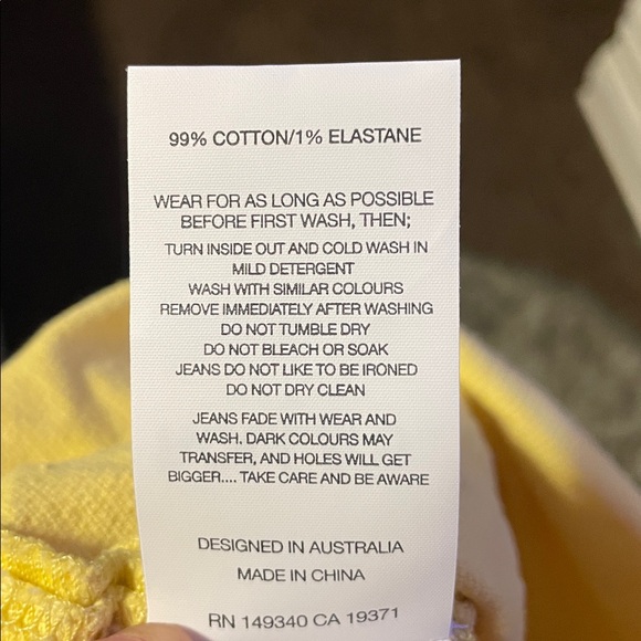 ROLLA'S High Waist Yellow Women's Shorts - Picture 7 of 7